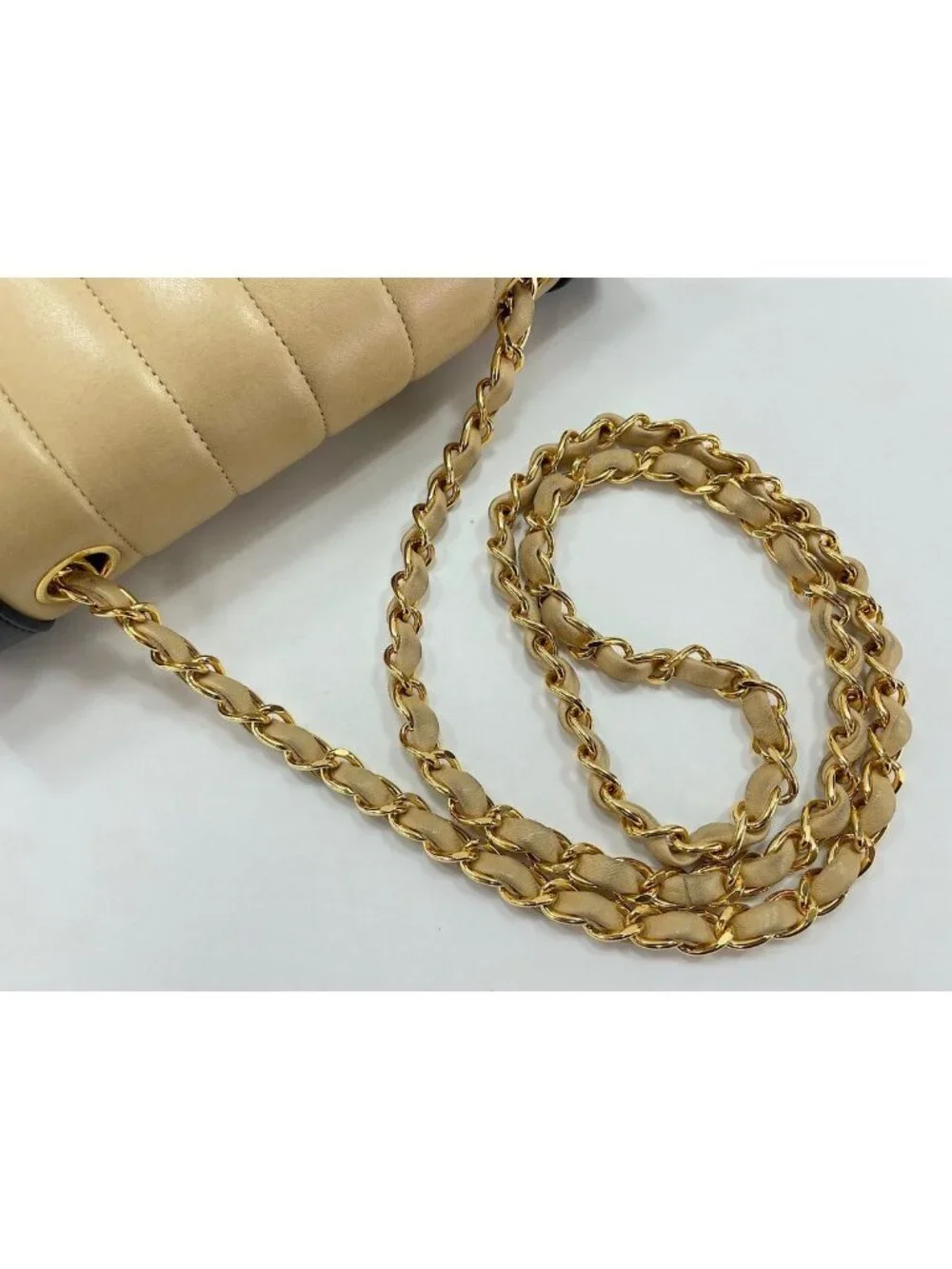 Chanel Shoulder Bag Beige